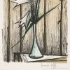 Bernard Buffet, "Le Lys", lithograph in colors on paper, signed, numbered and framed, of 1970 - Detail D3 thumbnail