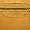 Celine Luggage Mini handbag in yellow grained leather - Detail D3 thumbnail