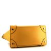 Celine Luggage Mini handbag in yellow grained leather - Detail D4 thumbnail
