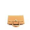 Hermes Birkin 30 cm handbag in gold epsom leather - 360 Front thumbnail