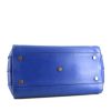Bolso de mano Saint Laurent Sac de jour modelo pequeño en cuero azul - Detail D5 thumbnail