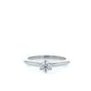 Tiffany & Co Setting wedding ring in platinium and diamond (0,40 carat) - 360 thumbnail