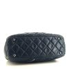 Chanel Camera handbag in blue quilted leather - Detail D4 thumbnail
