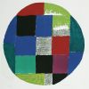 Sonia Delaunay, "Patchwork", lithograph in colors on paper, signed, numbered and framed, around 1970 - Detail D1 thumbnail