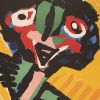 Karel Appel, "Personnage", lithograph in colors on paper, signed, numbered and framed, of 1975 - Detail D1 thumbnail
