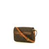 Louis Vuitton Saint Germain shoulder bag in brown monogram canvas and natural leather - 00pp thumbnail