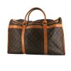 Louis Vuitton Sac chien 40 travel bag in monogram canvas and natural leather - 360 thumbnail