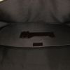 Porte-documents Gucci en toile monogram beige et cuir marron - Detail D2 thumbnail