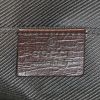 Borsa portadocumenti Gucci in tela monogram beige e pelle marrone - Detail D3 thumbnail