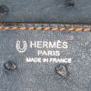 Sac à main Hermes Birkin 30 cm en autruche Bleu Brighton - Detail D3 thumbnail