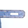 Sac à main Hermes Birkin 30 cm en autruche Bleu Brighton - Detail D4 thumbnail