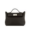 Hermès 24/24 handbag in black leather - 360 thumbnail