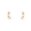Cartier Love small model hoop earrings in yellow gold - 00pp thumbnail