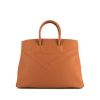 Hermes Birkin Shadow 35 cm handbag in gold Swift leather - 360 thumbnail