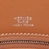 Bolso de mano Hermes Birkin Shadow 35 cm en cuero swift color oro - Detail D3 thumbnail