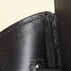 Bolso de mano Hermes Birkin Shadow 35 cm en cuero swift negro - Detail D4 thumbnail