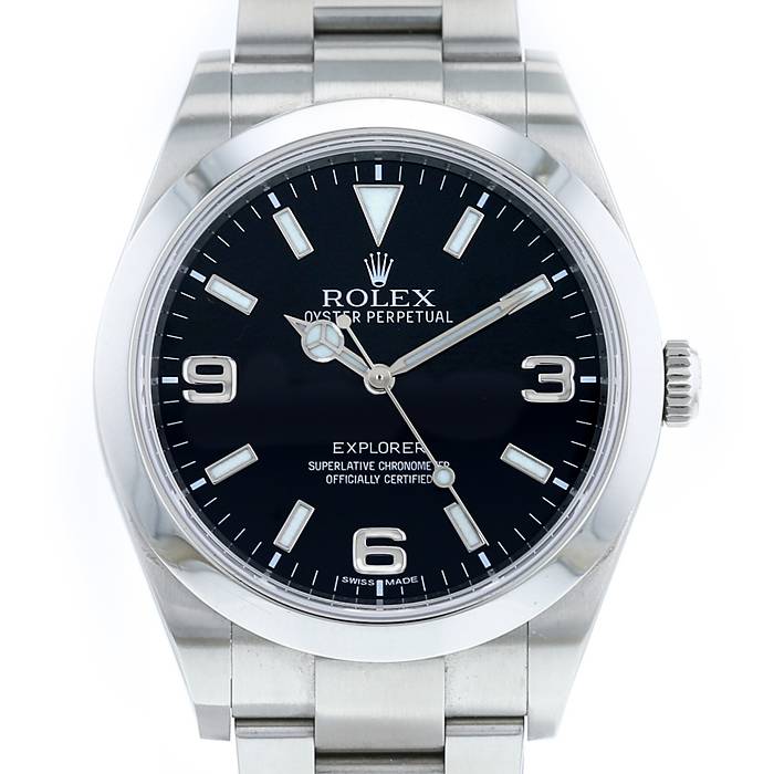 Rolex Explorer watch in stainless steel Ref:  214270 Circa  2010 - 00pp