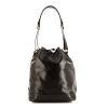 Louis Vuitton grand Noé large model shopping bag in black epi leather - 360 thumbnail