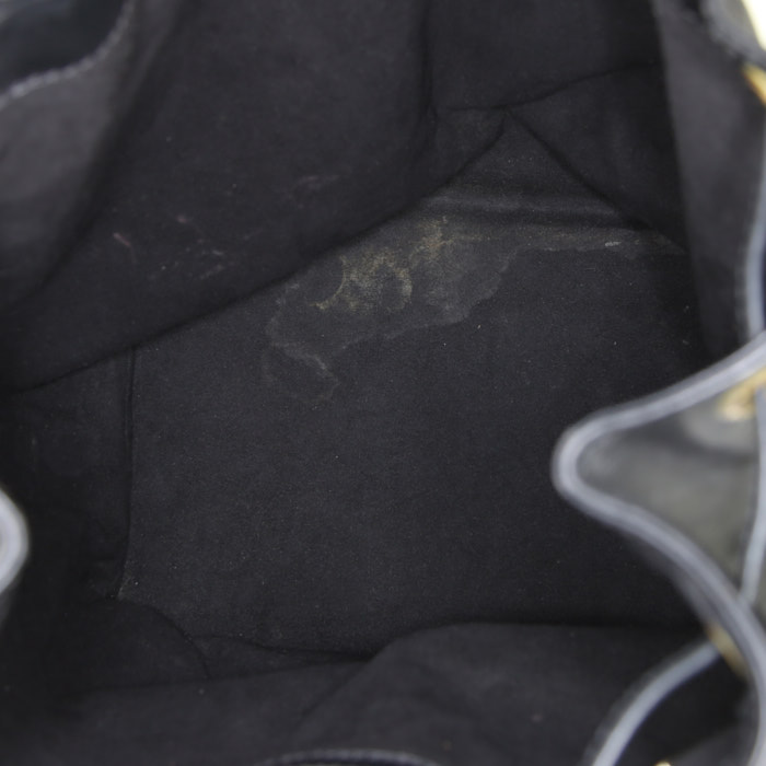 Shopping bag Louis Vuitton grand Noé modello grande in pelle Epi nera - Detail D2