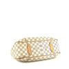 Louis Vuitton Galliera handbag in azur damier canvas and natural leather - Detail D4 thumbnail