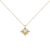 Vintage necklace in yellow gold and diamonds - 00pp thumbnail