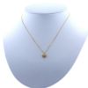 Vintage necklace in yellow gold and diamonds - 360 thumbnail