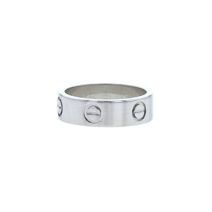 Cartier Love ring in platinium, size 51 - 00pp