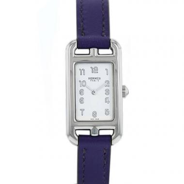 Reloj Hermès Nantucket de acero Ref :  NA2.110 Circa  2010