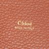 Chloé Aby handbag in brown grained leather - Detail D4 thumbnail