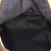 Zaino Louis Vuitton  Palm Springs modello medio  in tela monogram marrone e pelle nera - Detail D2 thumbnail