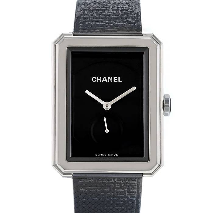 Chanel Boyfriend Tweed watch in stainless steel Ref:  H5201 Circa  2017 - 00pp