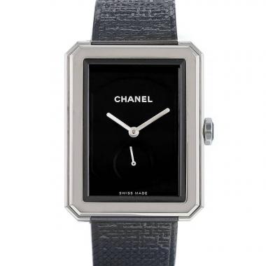 Orologio Chanel Boyfriend Tweed in acciaio Ref :  H5201 Circa  2017