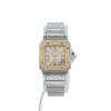 Cartier Santos Galbée watch in gold and stainless steel Ref:  Santos De Cartier-Galbée Ref:  2423 Circa  2000 - 360 thumbnail