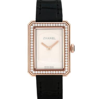 Reloj Chanel Boy-friend modelo pequeño  de oro rosa Circa 2020
