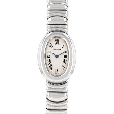 Reloj Cartier Mini Baignoire de oro blanco Ref: Cartier - 2369  Circa 2000