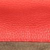 Sac à main Bottega Veneta en cuir grainé rouge - Detail D3 thumbnail