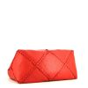 Bottega Veneta handbag in red grained leather - Detail D4 thumbnail