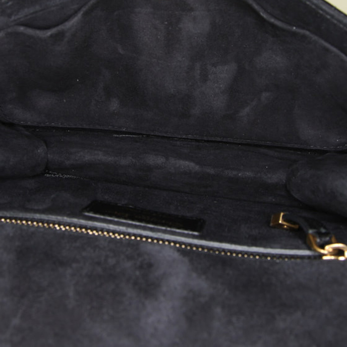 Sac bandoulière Dior Dioraddict en cuir cannage noir - Detail D3
