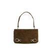 Balenciaga Vintage handbag in brown suede - 360 thumbnail