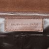 Balenciaga Vintage handbag in brown suede - Detail D3 thumbnail