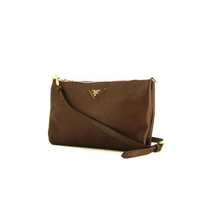 New Prada Saffiano Borsa Black Leather Shoulder Tote Handbag 1BA113 -  Walmart.com