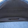 Chanel Boy shoulder bag in blue denim - Detail D3 thumbnail