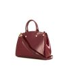 Louis Vuitton Brea handbag in pink monogram patent leather - 00pp thumbnail
