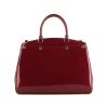 Louis Vuitton Brea handbag in pink monogram patent leather - 360 thumbnail