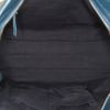 Bolso de mano Balenciaga Metallic Edge en cuero azul - Detail D3 thumbnail