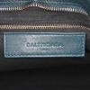 Balenciaga Metallic Edge handbag in blue leather - Detail D4 thumbnail