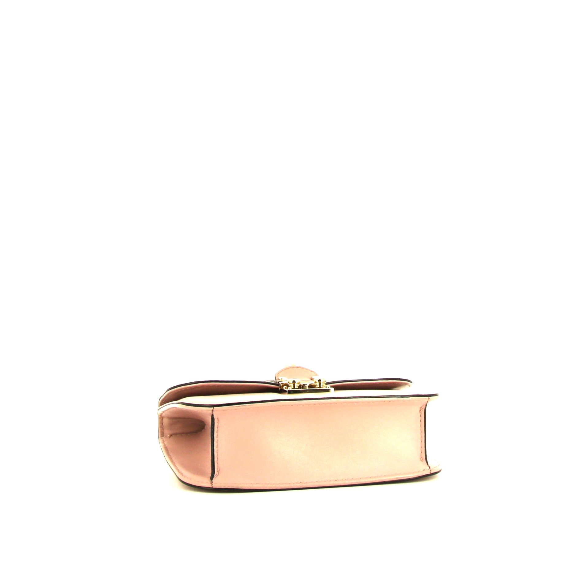 hh【未使用品】VALENTINO GARAVANI 刺繍 がま口 バッグ Valentino Garavani - Pink V Logo Flap Shoulder Bag