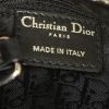 Bolso de mano Dior Cannage en cuero acolchado negro - Detail D3 thumbnail