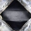 Dior Lady Dior medium model handbag in grey, white and blue shading python - Detail D3 thumbnail
