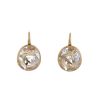 Pomellato Arabesques earrings in pink gold and rock crystal - 00pp thumbnail